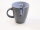 Gimex Vivid Line Henkelbecher, 380ml, 4er Set, grau/anthrazit Campingbecher