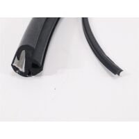 Polyplastic Bullauge, starre Scheibe, grau, Ø362mm