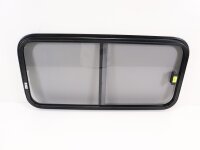 Reimo Sicherheitsglas-Schiebefenster Wohnwagen Caravan Dichtgummi 960x450mm schwarz
