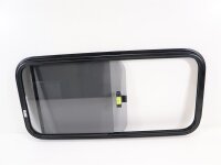 Reimo Sicherheitsglas-Schiebefenster Wohnwagen Caravan Dichtgummi 960x450mm schwarz