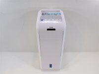 DOMO DO153A Luftkühler Ventilator LED-Display mit Fernbedienung Oszillierend Timer 55 Watt weiß