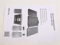 Defa Blue Line100cm Aufbewahrungsschrank Campingschrank...