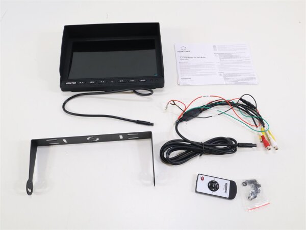 Renkforce TM1010 10,1" LCD-Monitor Bildschirm Rückfahrkameraanschluss Kfz Campingwagen Wohnmobil Reisemobil