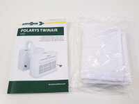 Brunner Polarys Twinair 5000 Split-Klimaanlage Klimagerät BTU/1460W Caravan Camping Wohnmobil weiß