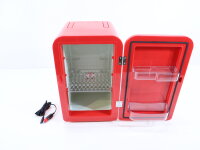 Trisa Frescolino Plus Stand-Mini-Kühlschrank Partykühler 17 Liter 12V Camping Wohnwagen rot