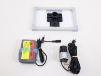 Esotec Rimini Plus 101709 Solar Pumpen Set Springbrunnen Garten-Teichpumpe Akkuspeicher 175L/H 3,5W weiß