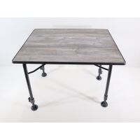 Brunner Linear Klapptisch, greywood, 80x60cm Campingtisch