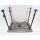 Brunner Linear Klapptisch, greywood, 80x60cm Campingtisch