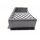 Carbest Aluminium-Ablagefach mit elastischem Netz, L, 445x225x90mm, schwarz anschraubbar