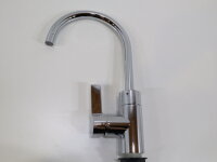 Comet Lucca Einhebelmischer Wasserarmatur Wasserhahn mit Schalter bis 3bar Campingwagen Wohnmobil chrom
