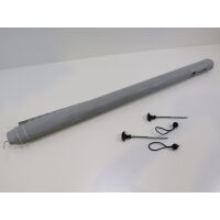 Travellife Atina Sonnenschutzwand, 175x120cm, hellgrau Sun Block für Markise