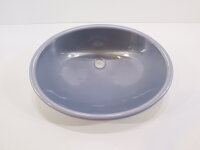 Carysan Waschbecken, oval 440x270x150mm, silber