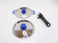 Brunner Skipper Kochtopfset, Aluminium, 9-teilig, Ø20cm Camping Outdoor