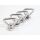 040 Parts Zurrösen Set für VW T5/T6 / Opel Crosscamp mit C-Profil auf Dach-Schienen