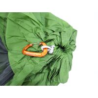 Cocoon Mosquitonetz-Hängematte Reisehängematte Camping 325x148cm grün schwarz