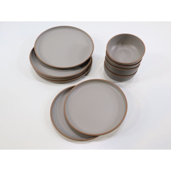 Eurotrail Trento Geschirrset, 10-teilig Campinggeschirr
