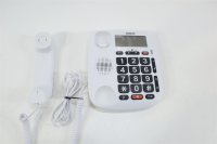 Tmax 20 Anrufbeantworter Freisprechen Farb-TFT/LCD Telefone Weiß VR