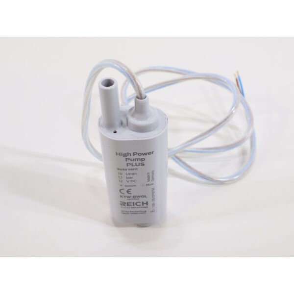Reich Power Plus Tauchpumpe für Rückschlagventil mit Entlüftung u. Sieb, 1,1bar, 19L/min