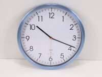 TFA Dostmann 60.3517.55 Funk Wanduhr 30.5 cm x 4.5 cm Aluminium