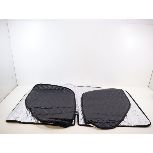 Carbest Magnet-Innenisolierung Fahrerhaus-Set Isoflex schwarz 3-teilig für Fiat Ducato Bj. ab 2006