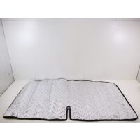 Carbest Magnet-Innenisolierung Fahrerhaus-Set Isoflex schwarz 3-teilig für Fiat Ducato Bj. ab 2006