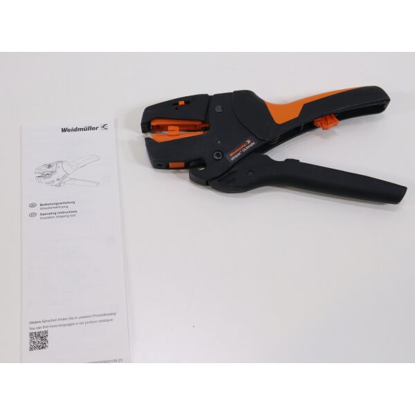 Weidmüller STRIP Automatische Abisolierzange für Leiter halogenfreie Isolation 0,25-6mm²