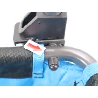 Camp4 Transportwagen, schwarz/eisblau Kinderwagen Campingwagen Einkaufswagen