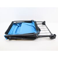 Camp4 Transportwagen, schwarz/eisblau Kinderwagen Campingwagen Einkaufswagen