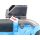 Camp4 Transportwagen, schwarz/eisblau Kinderwagen Campingwagen Einkaufswagen