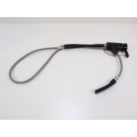 Comet Capri Komfort Einhebelmischer, Ø33mm, Nylonflexschläuche, Mikroschalter, schwarz/matt