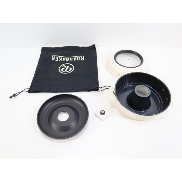 Roadbaker Backofen, 2,8l, cremeweiß Campingofen