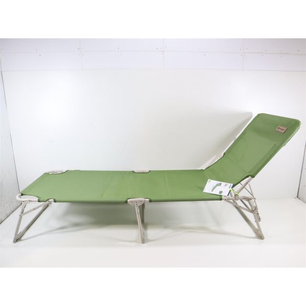 Outwell Tenby Campingliege Sonnenliege Gartenliege Klappbett Strand Outdoor 54/61x188x30cm grün