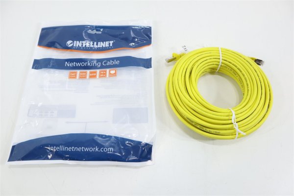 20M Intellinet Netzwerkkabel mit Cat6a-Stecker und Cat7-Rohkabel, S/FTP