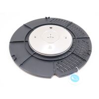 Cadac Grill 2 Braai Grillplatte für Carri Chef 2 Ø 44cm geriffelt Stahl schwarz