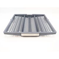 Bosch Siemens 00685516 Besteckschublade, Dunkelgrau mit Edelstahl-Inlay, Drahtdurchmesser Rahmen 5,3mm,, Ersatzteile einzeln unter DF260760/18 auf Seite 6