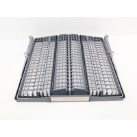Bosch Siemens 00685516 Besteckschublade, Dunkelgrau mit Edelstahl-Inlay, Drahtdurchmesser Rahmen 5,3mm,, Ersatzteile einzeln unter DF260760/18 auf Seite 6