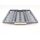 Bosch Siemens 00685516 Besteckschublade, Dunkelgrau mit Edelstahl-Inlay, Drahtdurchmesser Rahmen 5,3mm,, Ersatzteile einzeln unter DF260760/18 auf Seite 6