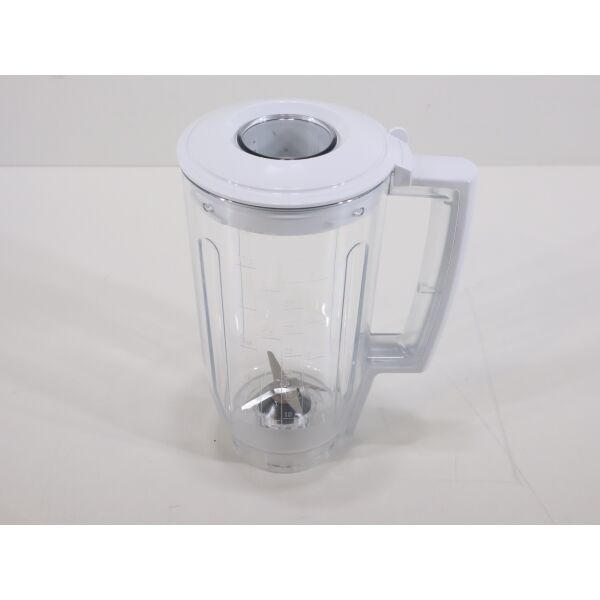 Bosch Siemens 12014969 Mixeraufsatz - Zubehör, Mixerbecher kpl mit Deckel und Messer,Griff ohne Mixerstange, Magnet und, Mixerfeder, für KI04