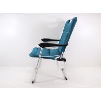 Brunner Sangria Outdoor-Klappstuhl, schwarz/avio blau...