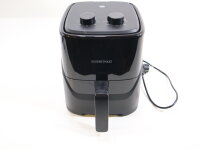 GOURMETmaxx Heißluftfritteuse 3,2 l, 1300 W, schwarz, Minibackofen