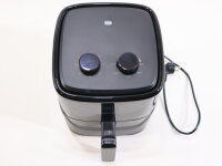 GOURMETmaxx Heißluftfritteuse 3,2 l, 1300 W, schwarz, Minibackofen