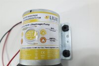 Lilie LP4121 Druckpumpe Druckwasserpumpe Trinkwassersystem 12V 7,5l/min 1,4bar Camping weiß gelb