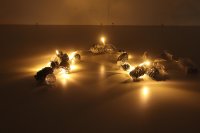 Luca Lighting - Lichterkette Kiefernzapfen 90 cm 10LED Weihnachtszeit Beleuchtung