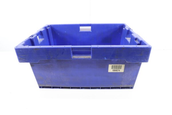 Lager Kisten Stapelboxen Blau 80x60x35 Lagerkisten Garagenboxen