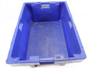 Lager Kisten Stapelboxen Blau 80x60x35 Lagerkisten Garagenboxen