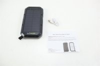 BasicNature 20 Solar Powerbank Ladegerät 3...