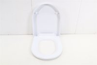 WC-Sitz Toilettendeckel Klodeckel Absenkautomatik Duroplast Abnehmbar weiss