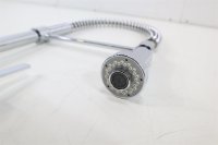 Spültischarmatur Handbrause  Chrom Glänzend Spiralfeder Brausearmatur 525mm